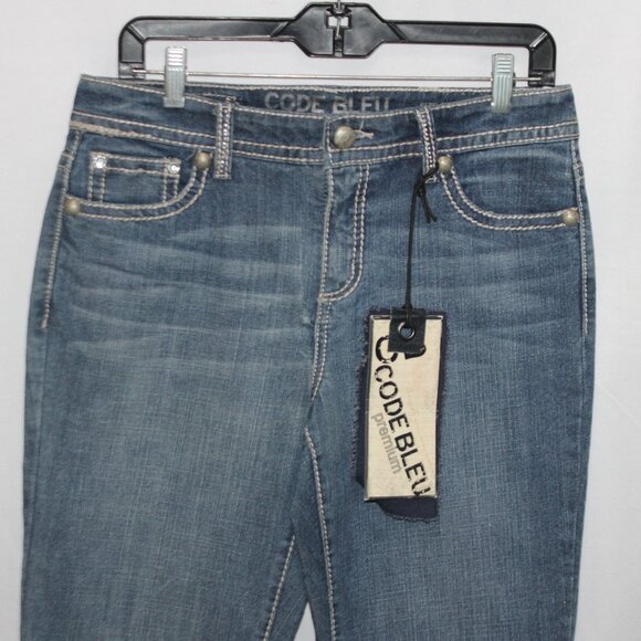 NWT Code Bleu Annette Boot Cut Jeans, Sz 6/27 - Picture 3 of 15